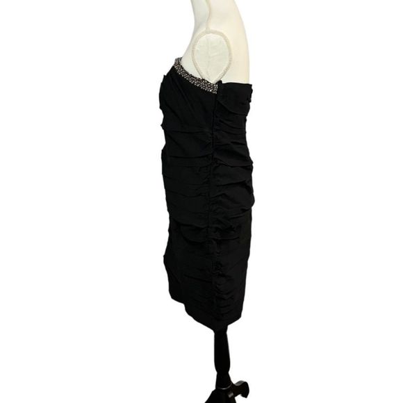 Torrid size 14 NWT little black cocktail dress with beadwork - Picture 3 of 14